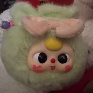 Super cute boba eyes green bag! New and unused. Shipped with box.